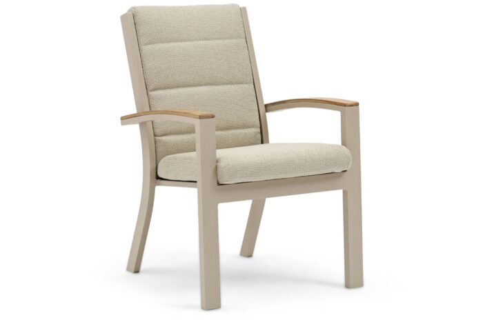Osmen Midura dining tuinstoel – Zand/Beige