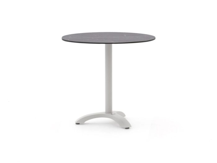 Bellagio tuinmeubelen Bellagio Lisio tuintafel ø80cm (h:73cm) Laagste prijsgarantie! – Wit