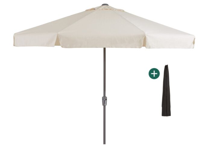 Shadowline Aruba parasol ø 300cm – Wit