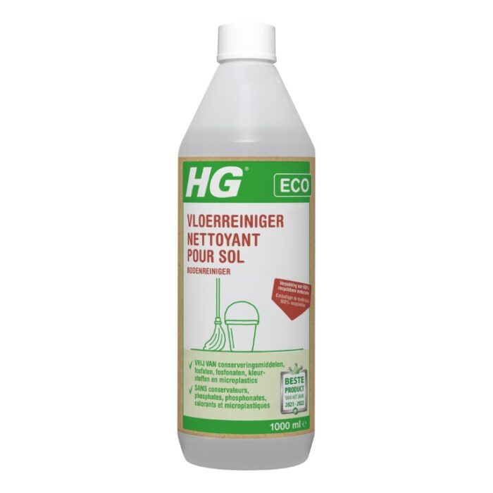 Hg ECO vloerreiniger 1000 ml – Zie Foto