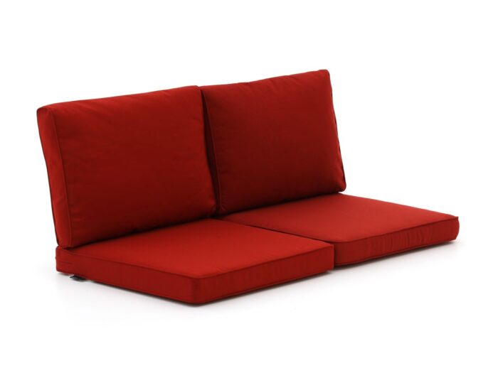 Madison loungekussenset luxe zit 60x60cm rug 60x40cm 4-delig Laagste prijsgarantie! – Rood