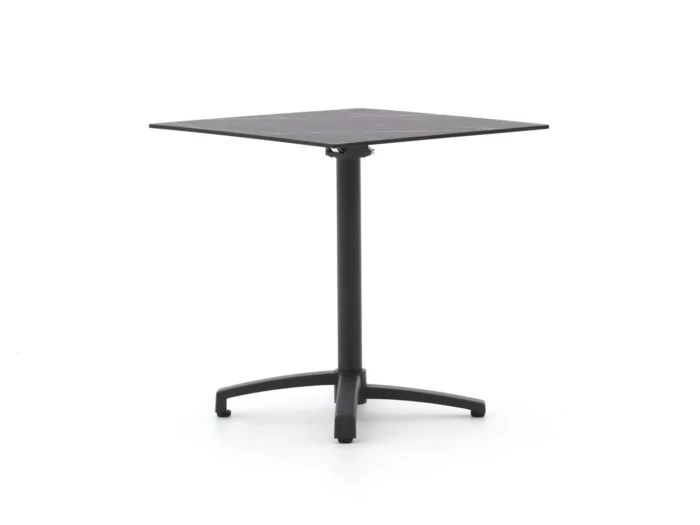 Bellagio tuinmeubelen Canzo klaptafel 70x70x73cm - Grijs