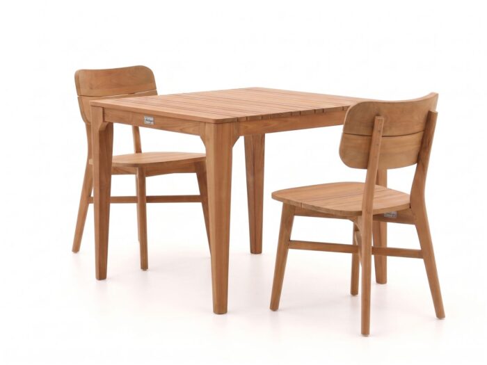 Bellagio tuinmeubelen Omodeo/Bruca 90cm dining tuinset 3-delig