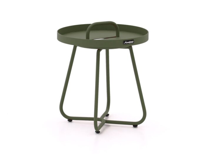 Manifesto Furniture Manifesto Pito bijzet tuintafel ø 37cm (h:43cm) Laagste prijsgarantie! – Groen