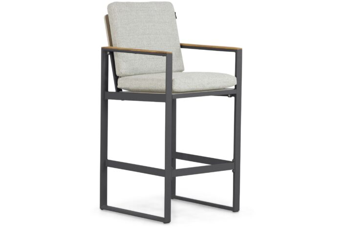 Lifestyle Garden Furniture Faro barstoel – Grijs-antraciet