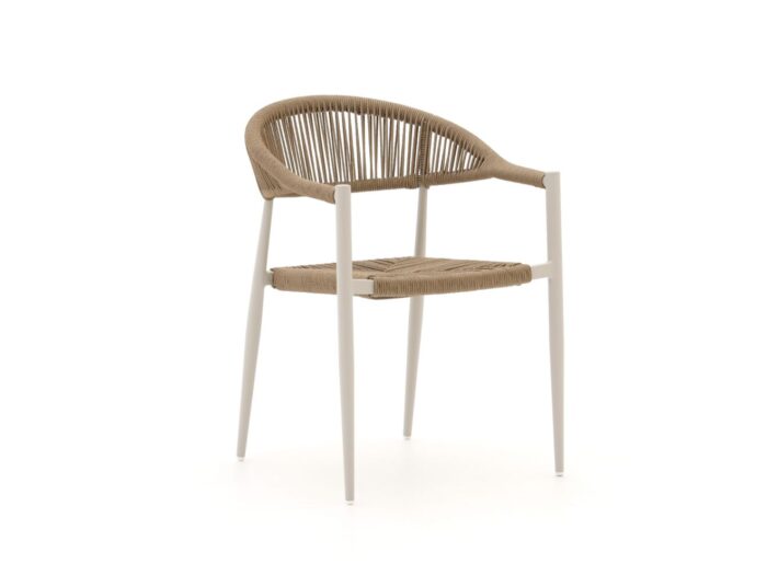 Manifesto Furniture Belpasso dining tuinstoel stapelbaar – Taupe