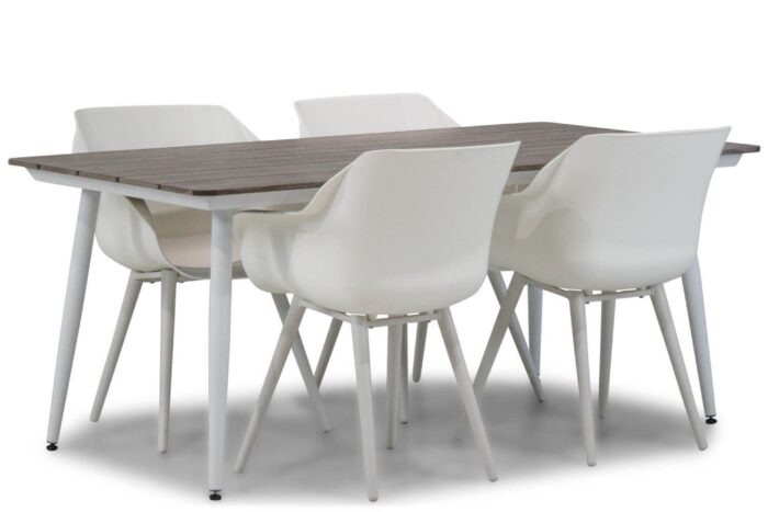 Hartman Sophie studio/Yala 180 cm dining tuinset 5-delig – Wit