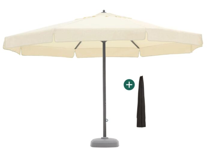 Shadowline Jamaica parasol ø 500cm Laagste prijsgarantie! – Wit