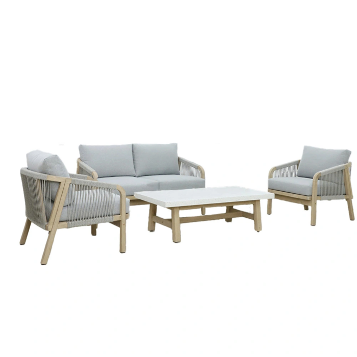 Buitengewoon de boet Ashen Sofa Loungeset 4p