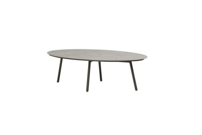 Taste Salute low dining tafel terre keramiek 220x105x69 cm – grijs
