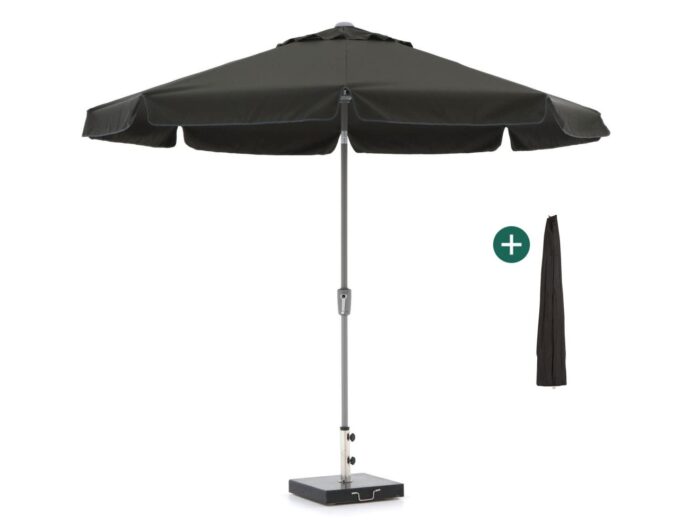 Shadowline Aruba parasol ø 300cm Laagste prijsgarantie! – Zwart
