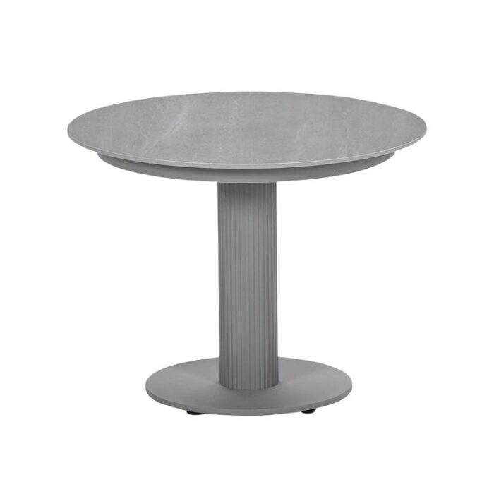 Garden impressions Nice Bijzettafel Taupe/Napoli Sand dia60 cm