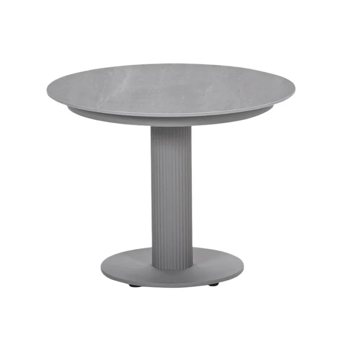 Garden impressions Nice Bijzettafel Taupe/Napoli Sand dia60 cm