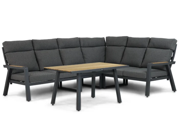 Lifestyle Garden Furniture Marseille hoek loungeset 5-delig - Grijs-antraciet