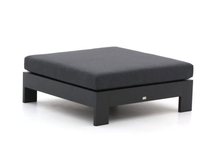 Bellagio tuinmeubelen Avolo lounge voetenbank 100x100x26cm – Grijs