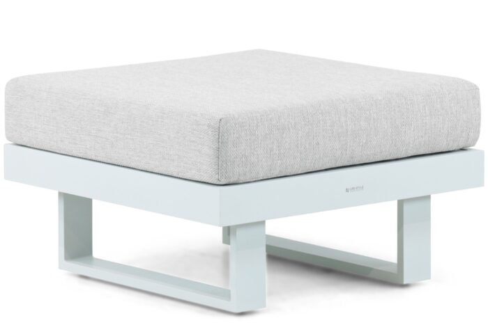Lifestyle Garden Furniture Lorenzo lounge voetenbank – Wit