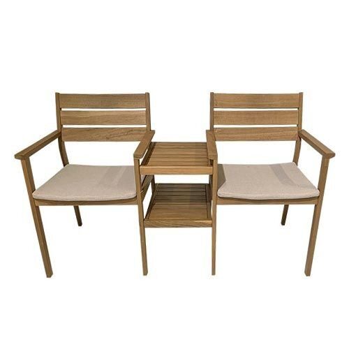 Buitengewoon de boet Cruz Tete a Tete tuinbank tuinmeubel 142 cm