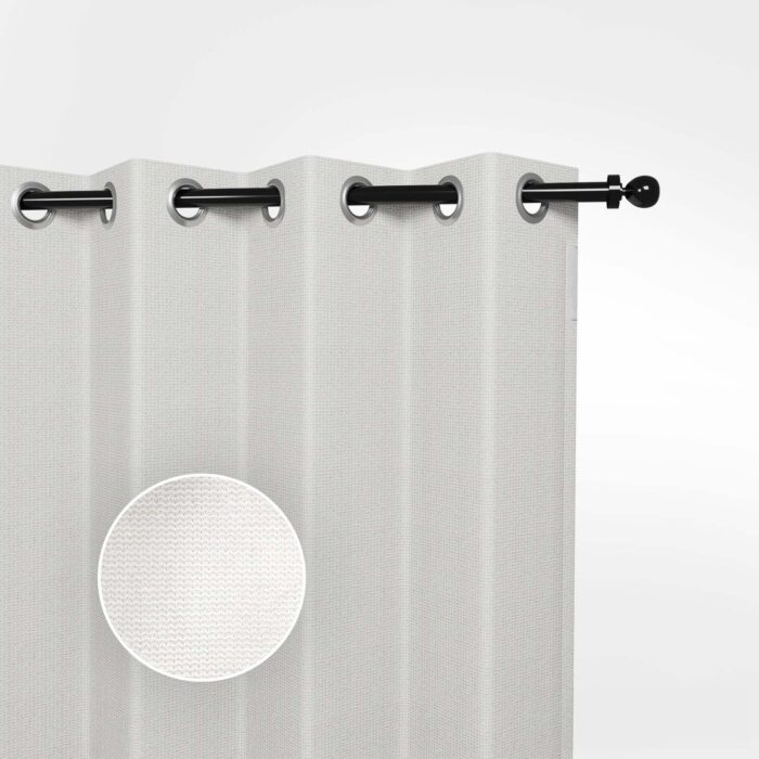Shadow comfort Buitengordijnen 1,37 x 2,20 m Arctic White – wit