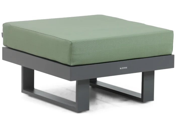 Lifestyle Garden Furniture Lorenzo lounge voetenbank - Grijs-antraciet