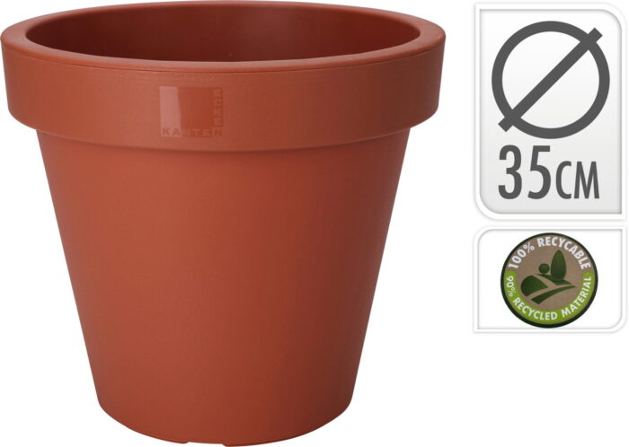 Nampook Bloempot EK Rond 35x35x31 cm Terra – bruin