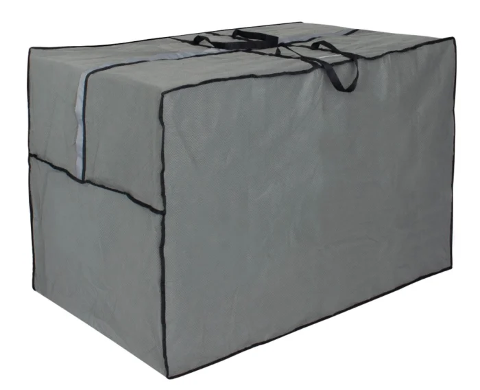 Eurotrail Loungekussentas Cantonic 125x32x50 cm grijs