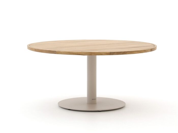 Zavelli Cuore low dining tuintafel ø150cm Laagste prijsgarantie! – Taupe