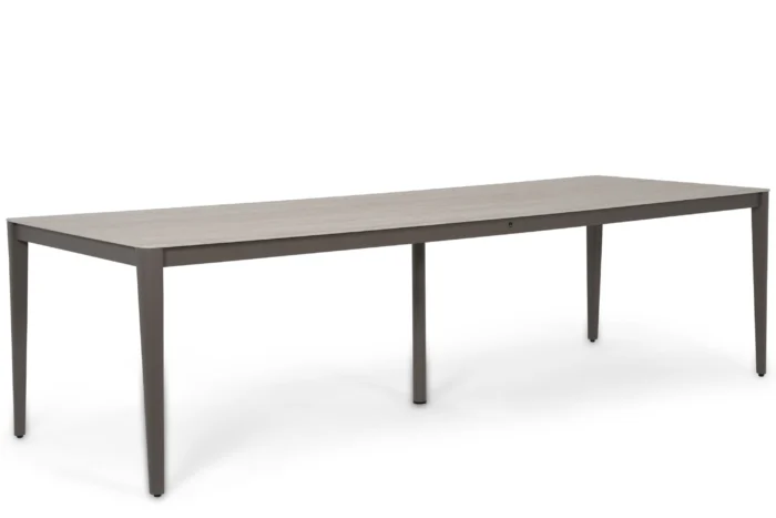 Coco Livo dining tuintafel 280x100 cm - Taupe-naturel-bruin