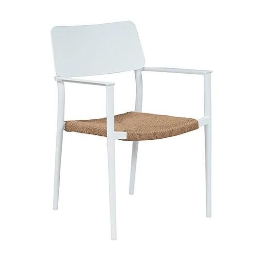 Trestino Dining Tuinstoel Esta Wit