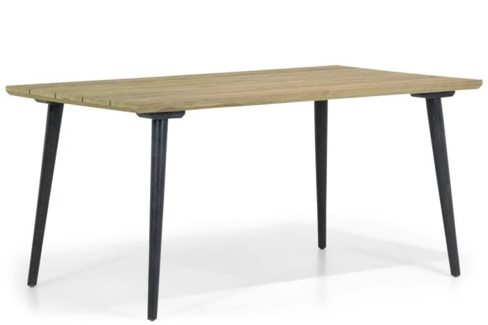 Lifestyle Garden Furniture Montana dining tuintafel 180 x 100 cm – Grijs-antraciet