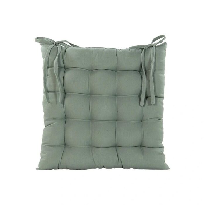 Annas collection Stoelkussen 38×38 cm Groen Anna’s Collection