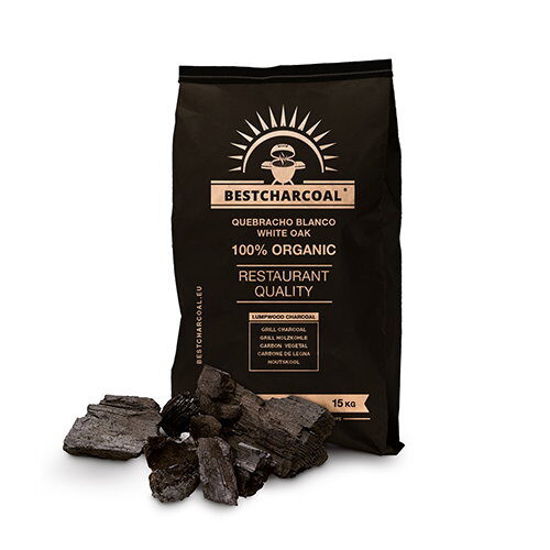 Vlot Quebracho Eiken 15 kg Best Charcoal Hortus