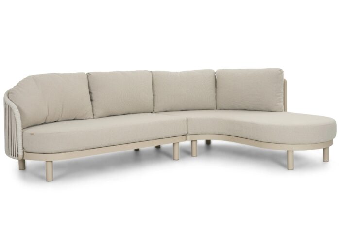 Santika Furniture Nanda hoek loungeset 2-delig – Zand/Beige