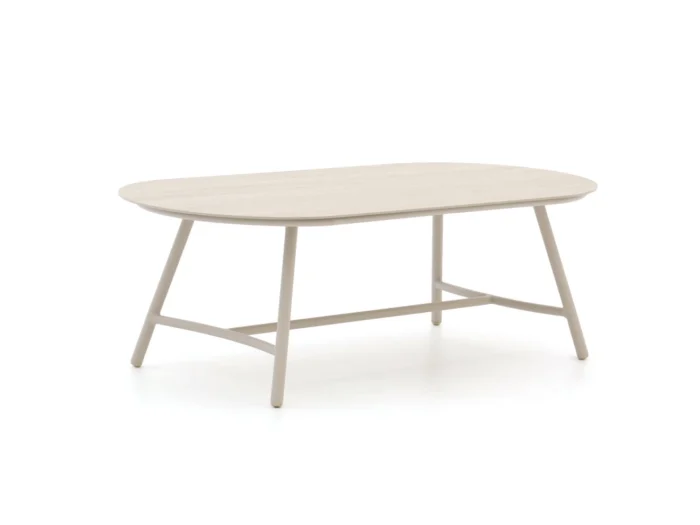 Bellagio tuinmeubelen Bondeno lounge tuintafel 130x60x42cm - Bruin