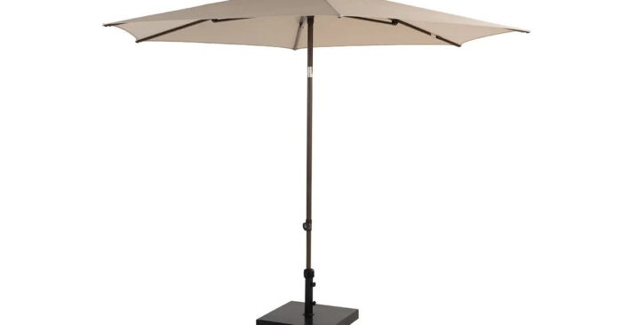 4 Seasons Outdoor | Azzurro Parasol Ø300 cm | Wenge Frame Beach