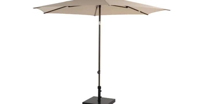 4 Seasons Outdoor | Azzurro Parasol Ø300 cm | Wenge Frame Beach