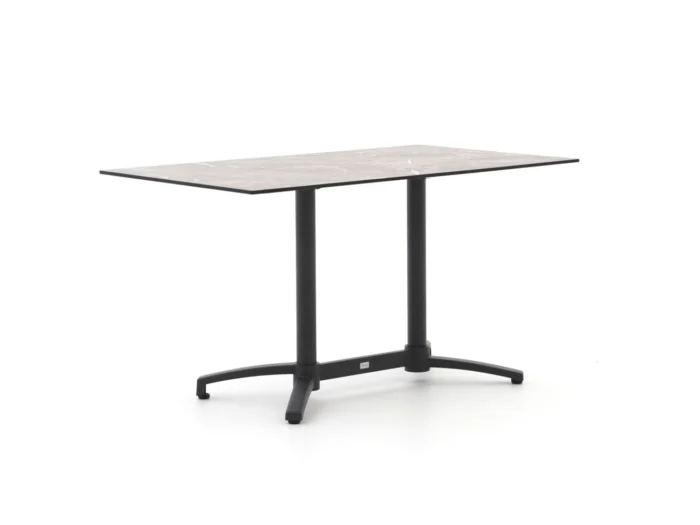 Bellagio tuinmeubelen Canzo klaptafel 140x80x73cm - Grijs
