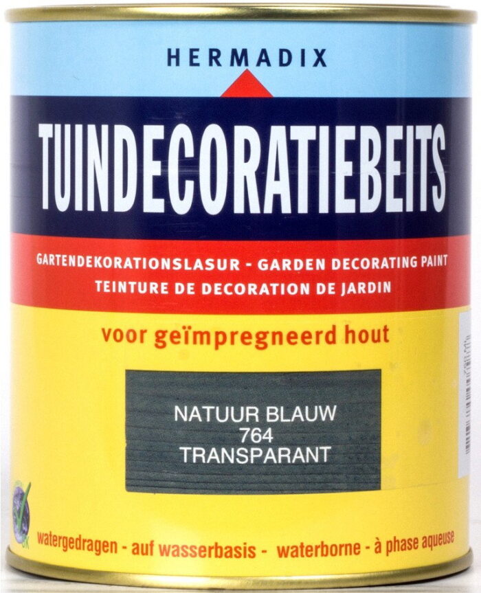 Hermadix Tuindecoratiebeits 764 natuur blauw 750 ml