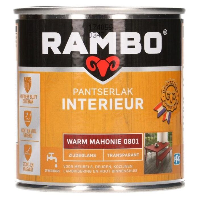 Rambo Pantserlak interieur zg 801 0,25l