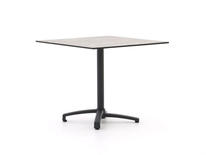 Bellagio tuinmeubelen Bellagio Canzo klaptafel 80x80x73cm Laagste prijsgarantie! – Grijs