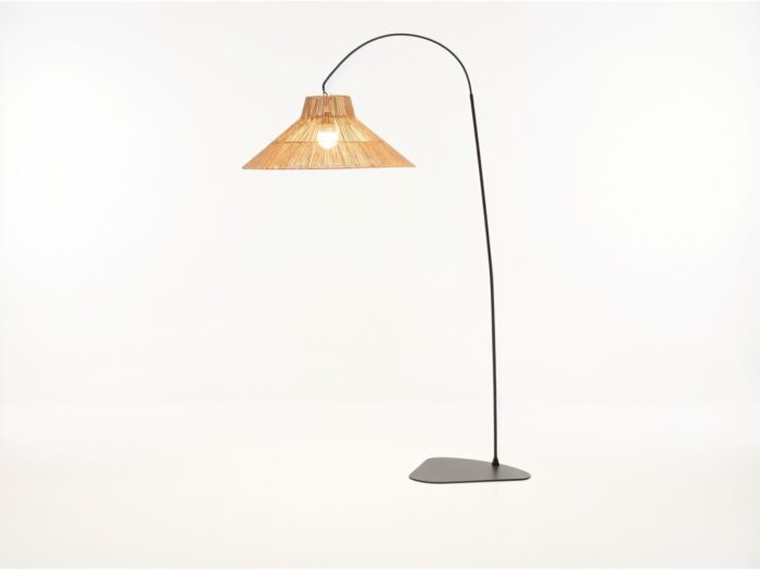 New Garden Niza staande buitenlamp led oplaadbaar dimbaar ø80cm (h: 230cm) Laagste prijsgarantie! – Taupe