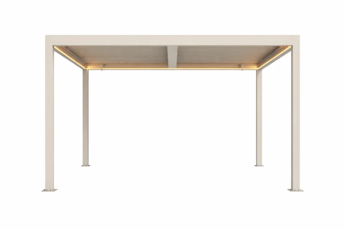 Camello Alura pergola 300x300 cm loft - Taupe-naturel-bruin