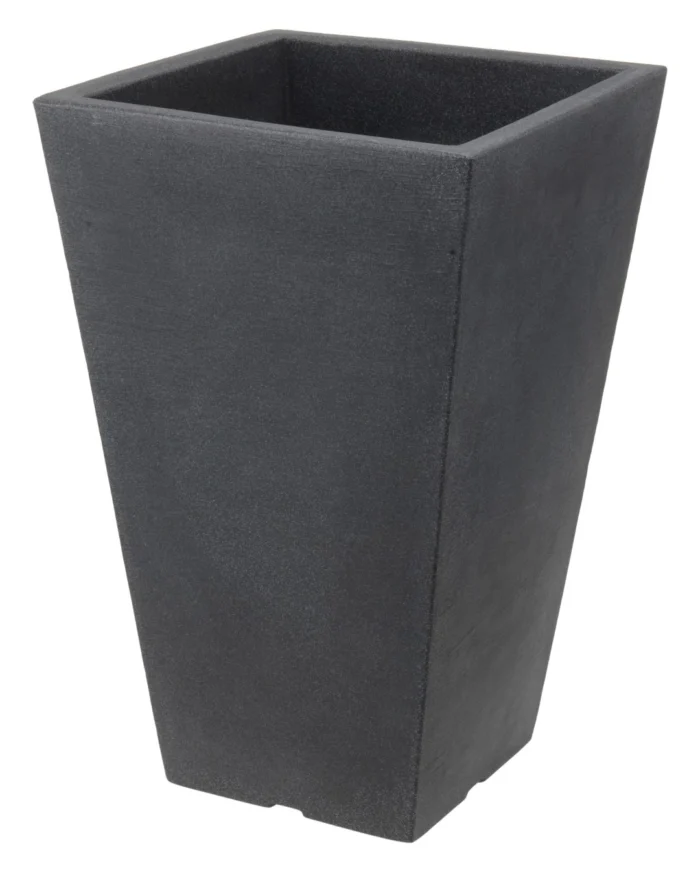 Nampook Bloempot capri 35x35xh55 cm Antraciet