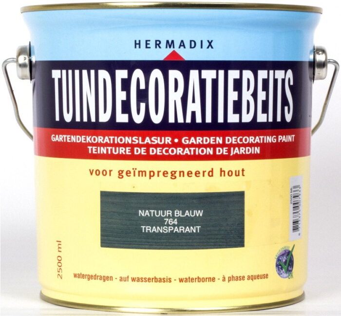 Hermadix Tuindecoratiebeits 764 natuur blauw 2500 ml