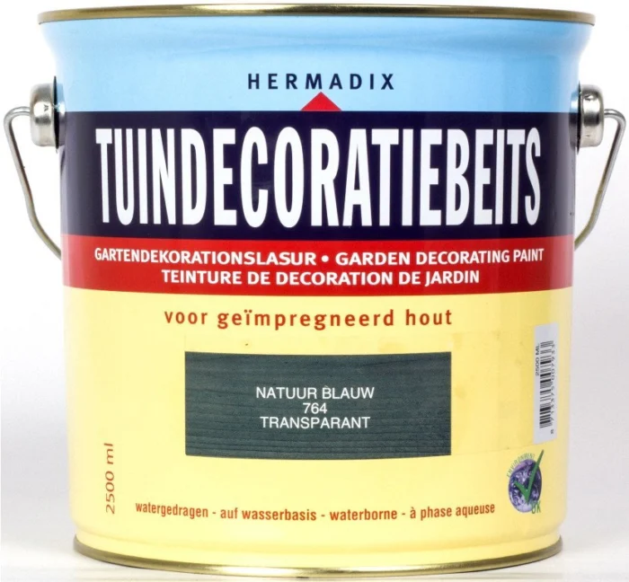 Hermadix Tuindecoratiebeits 764 natuur blauw 2500 ml