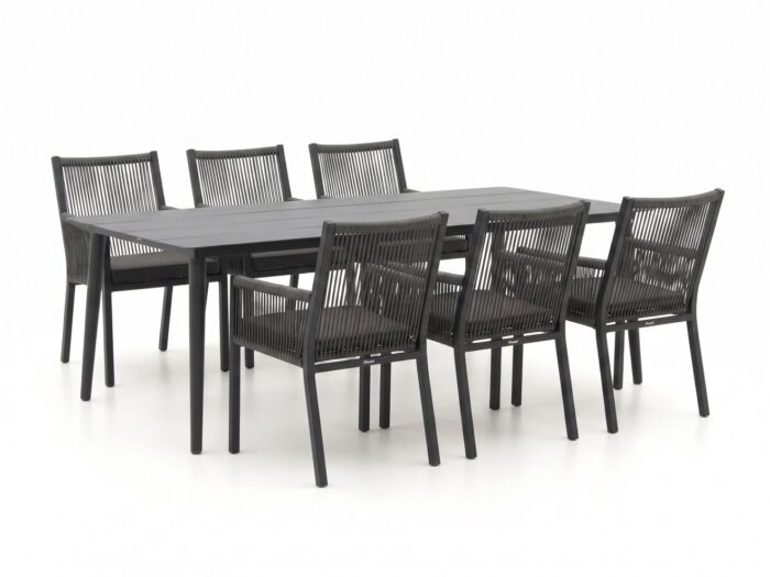 Manifesto Furniture Rivola/Sora 220cm dining tuinset 7-delig