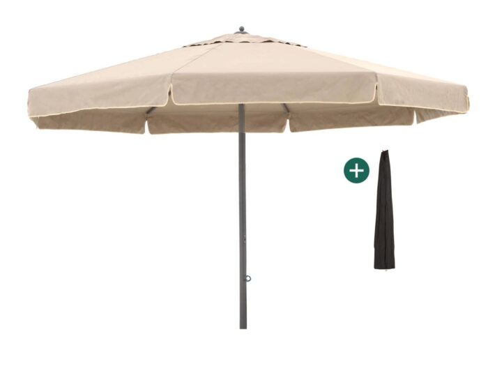 Shadowline Java parasol ø 500cm Laagste prijsgarantie! – Taupe