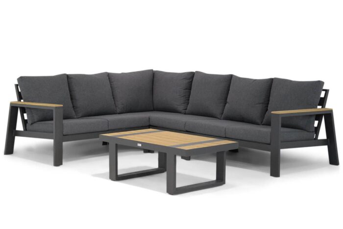 Lifestyle Garden Furniture Marietta hoek loungeset 5-delig – Grijs-antraciet