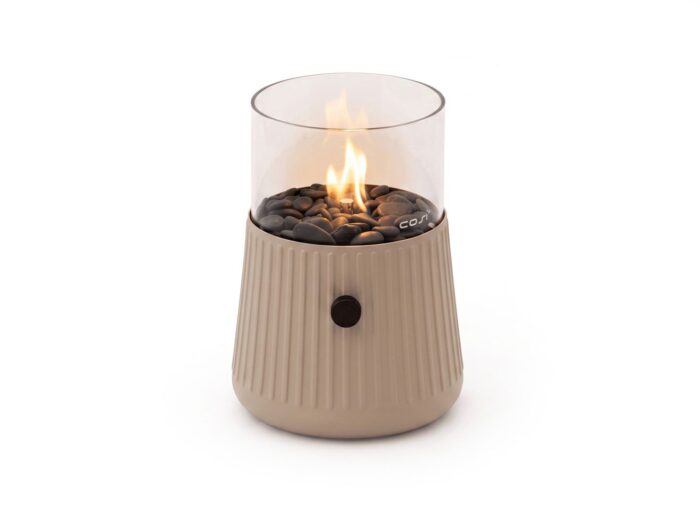Cosiscoop Bowie gaslantaarn ø22cm (h:28cm) – Taupe