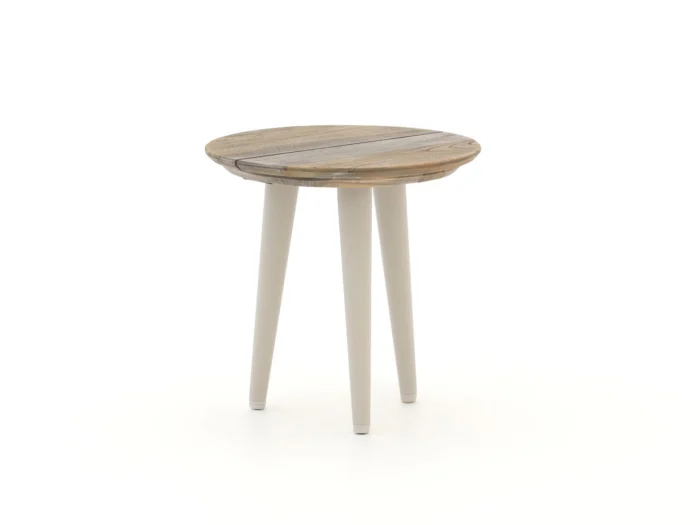 ROUGH Furniture ROUGH-K bijzet tuintafel ø 40cm - Taupe