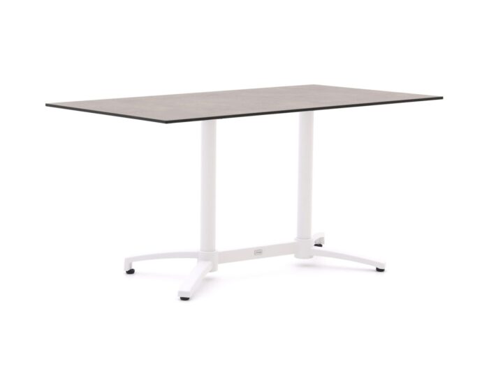 Bellagio tuinmeubelen Bellagio Canzo klaptafel 140x80x73cm Laagste prijsgarantie! – Wit